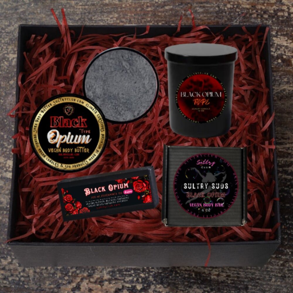 BLACK OPIUM (FRAGRANCE TYPE) 4 ITEM GIFT SET